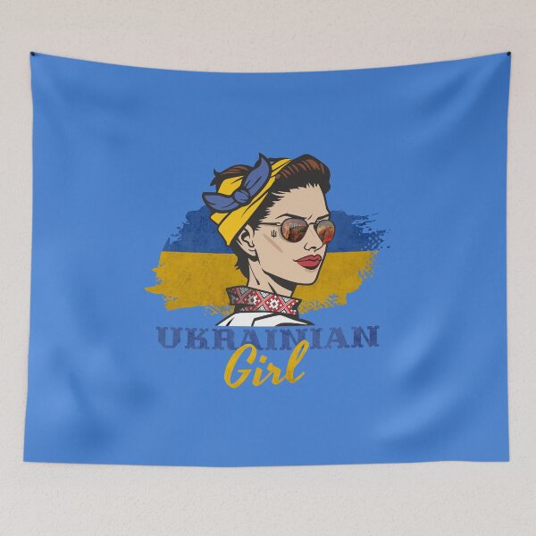 Item preview, Ukrainian Girl Messy Ban Sunglasses Ukraine Pride Patirotic designed and sold by alenaz.
