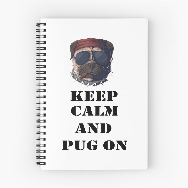 Item preview, keep calm and pug onfor mom for lovers for dad for grandpafor grandmakeep calm and pug on T keep calm and pug on shirtbirthdaygiftchrismas  designed and sold by Cipherstudio.