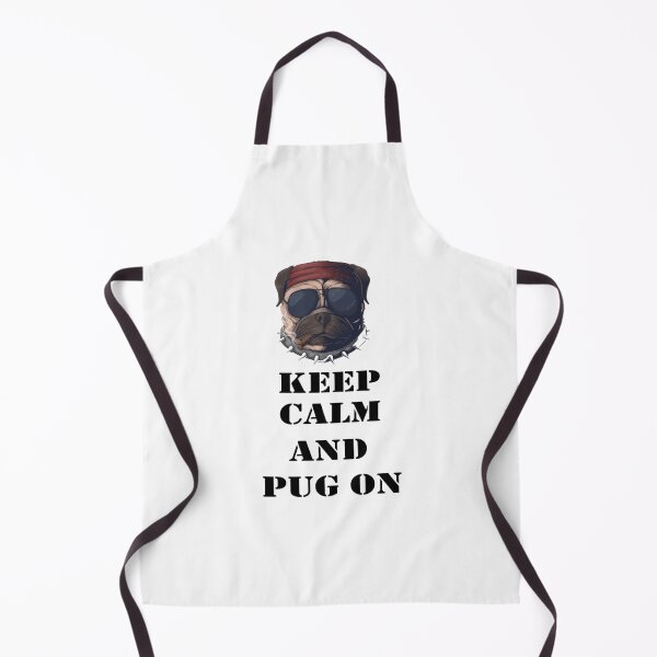Item preview, keep calm and pug onfor mom for lovers for dad for grandpafor grandmakeep calm and pug on T keep calm and pug on shirtbirthdaygiftchrismas designed and sold by Cipherstudio.