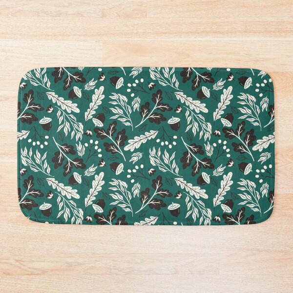 Item preview, pattern with  leaves and acorns designed and sold by burbura.