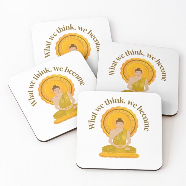 Item preview, What we think we become - Buddha quote  designed and sold by deepakrode7.