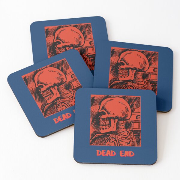 Item preview, Dead End  Red Skeleton Illustration192 designed and sold by Cipherstudio.