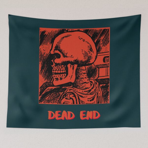 Item preview, Dead End  Red Skeleton Illustration192 designed and sold by Cipherstudio.