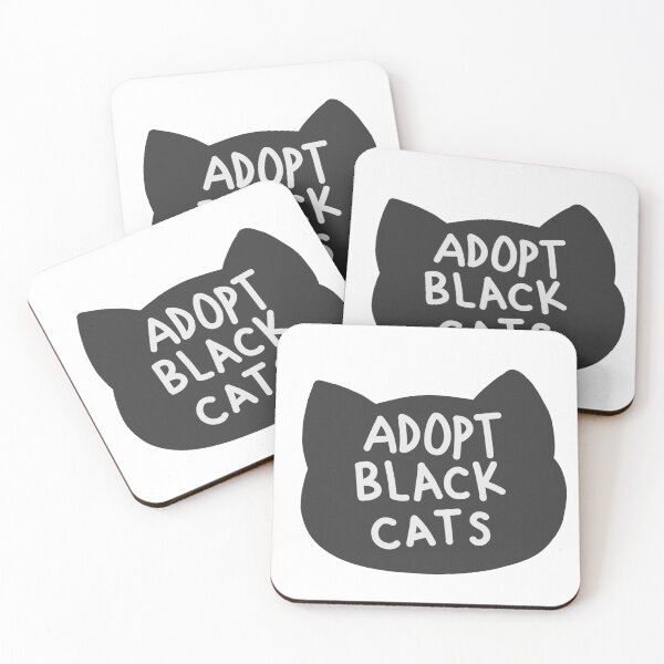 Item preview, Adopt Black Cats designed and sold by shysnail.