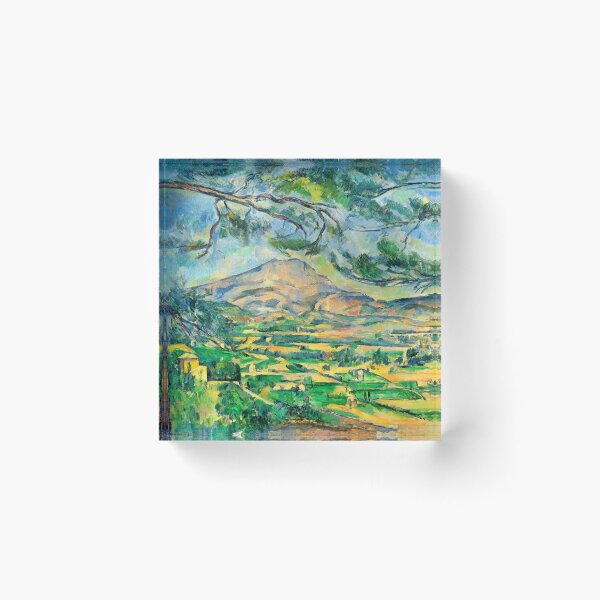 Item preview, Mont Sainte-Victoire with Large Pine by Paul Cezanne - digital enhancement designed and sold by NickoPrints.