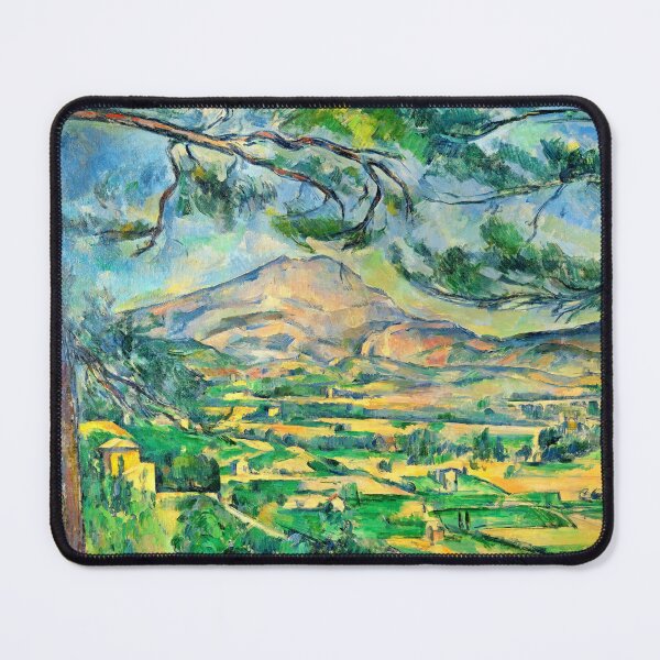 Item preview, Mont Sainte-Victoire with Large Pine by Paul Cezanne - digital enhancement designed and sold by NickoPrints.