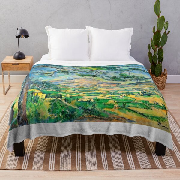 Item preview, Mont Sainte-Victoire with Large Pine by Paul Cezanne - digital enhancement designed and sold by NickoPrints.