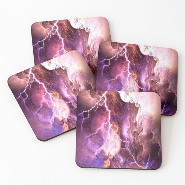 Item preview, LIGHTNING IN THE RED SKY  designed and sold by johnnyssandart.