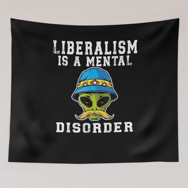 Item preview, Cita divertida de Alien: el liberalismo es un trastorno mental designed and sold by edensmr.