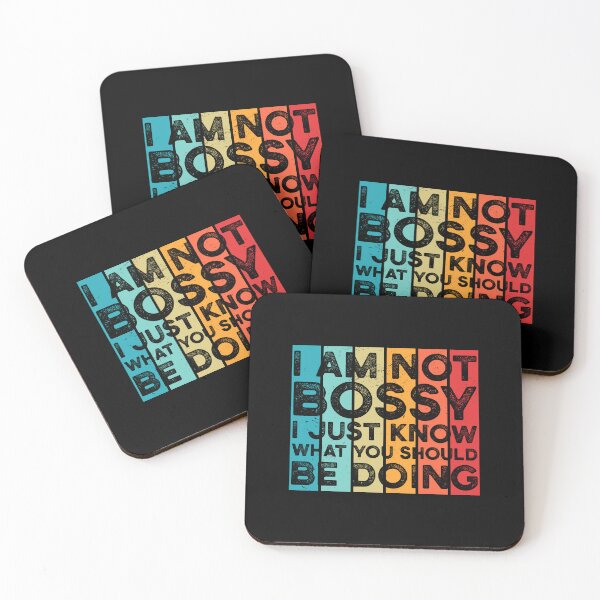 Item preview, I'm Not Bossy I Just Know What You Should Be Doing Funny designed and sold by myrosetee.