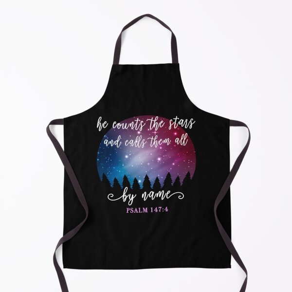 Item preview, Christian Quote Psalm 147:4 designed and sold by Fran Fryberg.