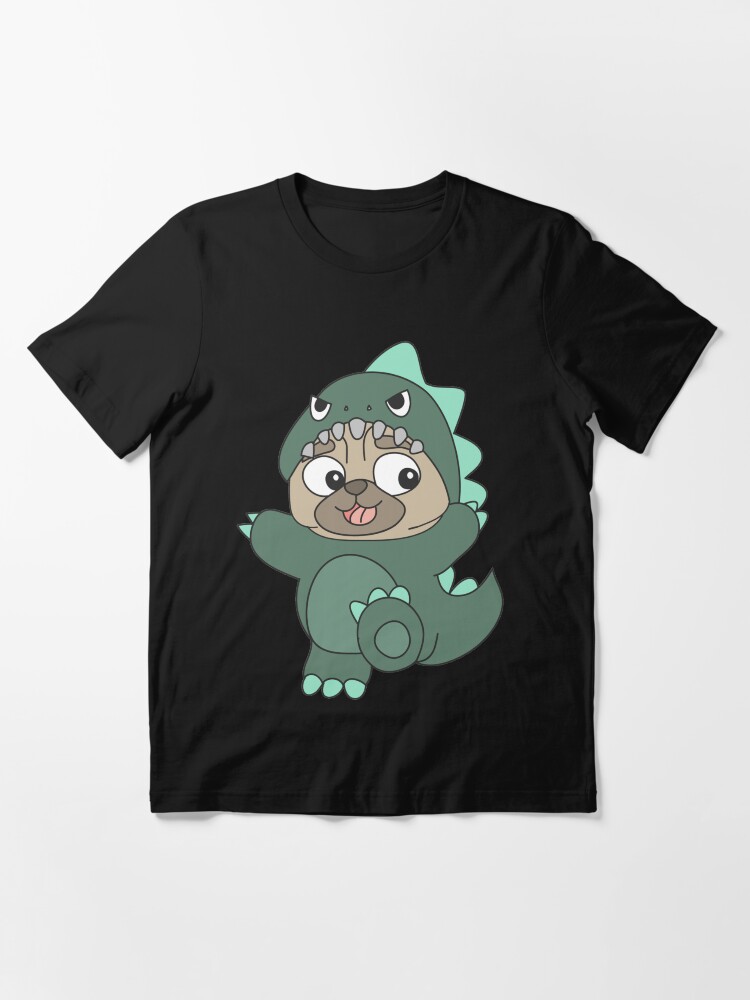 Alternate view of Pugsaur Essential T-Shirt