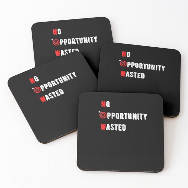 Item preview, Mens Motivational N.O.W. Retro No opportunity wasted designed and sold by edensmr.