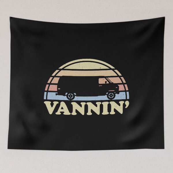 Item preview, Vannin Van Life Retro Van Lovers Vanner Vantasy Camper designed and sold by BennetJaco.