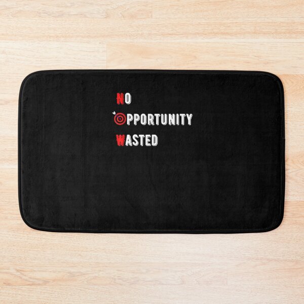 Item preview, Mens Motivational N.O.W. Retro No opportunity wasted designed and sold by edensmr.