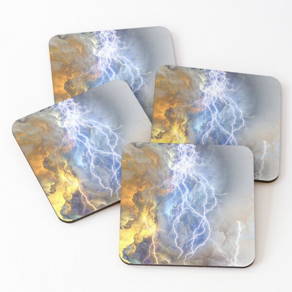 Item preview, lightning storm over the pacific  designed and sold by johnnyssandart.