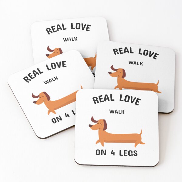 Item preview, Real love walk on 4 legs designed and sold by Wienerful.