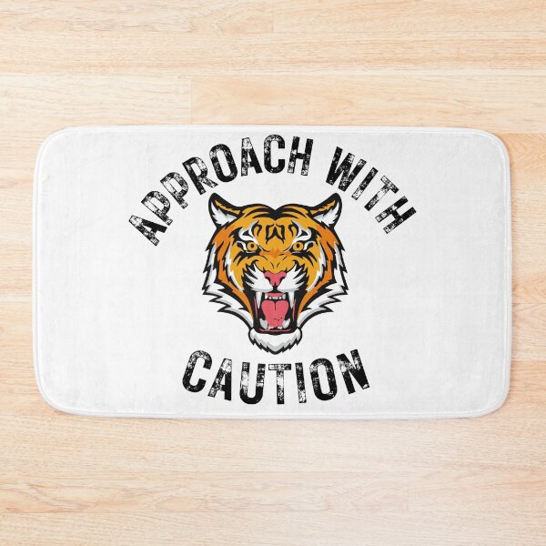 Item preview, Approach With Caution - Tiger Design designed and sold by CreativNode.