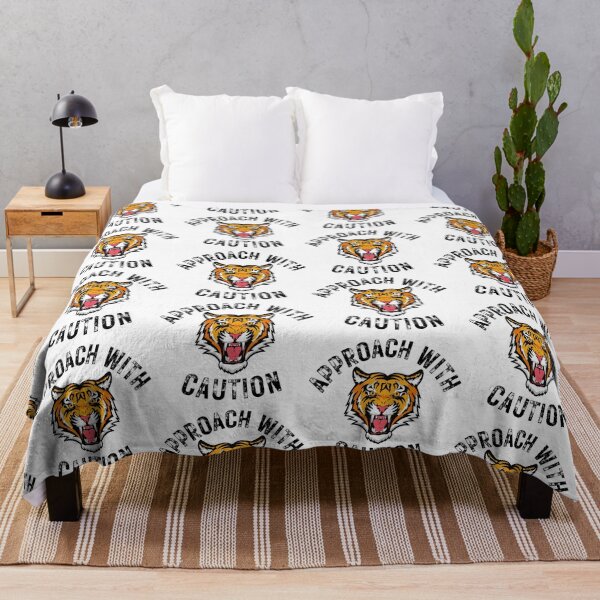 Item preview, Approach With Caution - Tiger Design designed and sold by CreativNode.