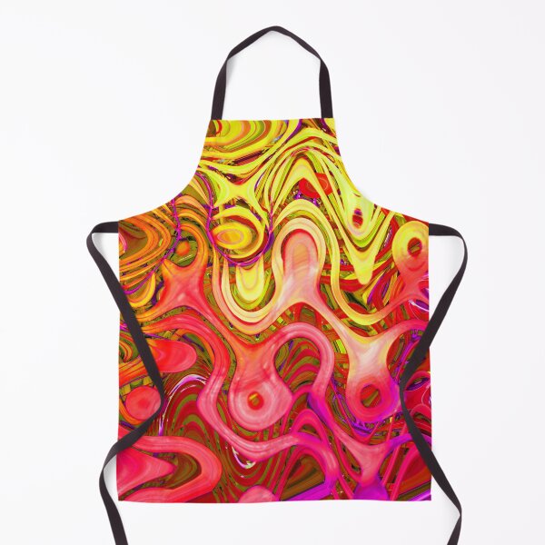Item preview, Boho Colors Abstract Earthy Mystical Mix Yellow Ochre Burnt Orange Coral Pink Magenta 2 of 4 designed and sold by Beachy.