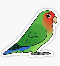 Lovebird Roseicollis Sticker