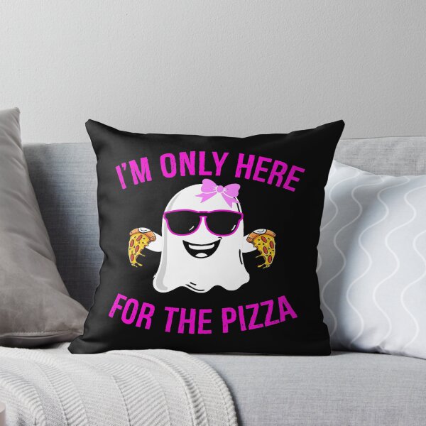 Item preview, Funny Halloween Tee I'm only here for the Pizza costume gift designed and sold by Toonify4U.