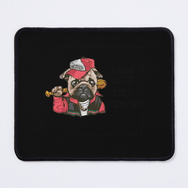 Item preview, keep calm and pug onfor mom for lovers for dad for grandpafor grandmakeep calm and pug on Tshirtkeep calm and pug on shirt187 designed and sold by Cipherstudio.
