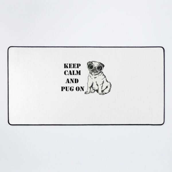 Item preview, keep calm and pug onfor mom for lovers for dad for grandpafor grandmakeep calm and pug on Tshirtkeep calm and pug on shirtbirthdaychrismashalloweengiftpugpug dog193 designed and sold by Cipherstudio.