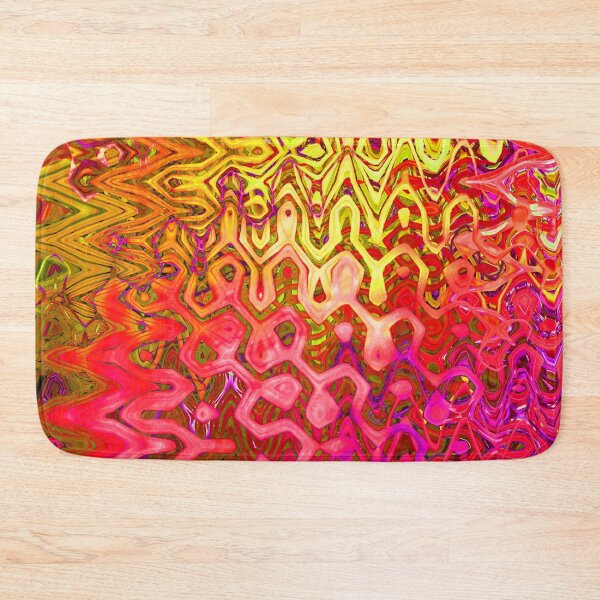 Item preview, Boho Colors Abstract Earthy Mystical Mix Yellow Ochre Burnt Orange Coral Pink Magenta 3 of 4 designed and sold by Beachy.