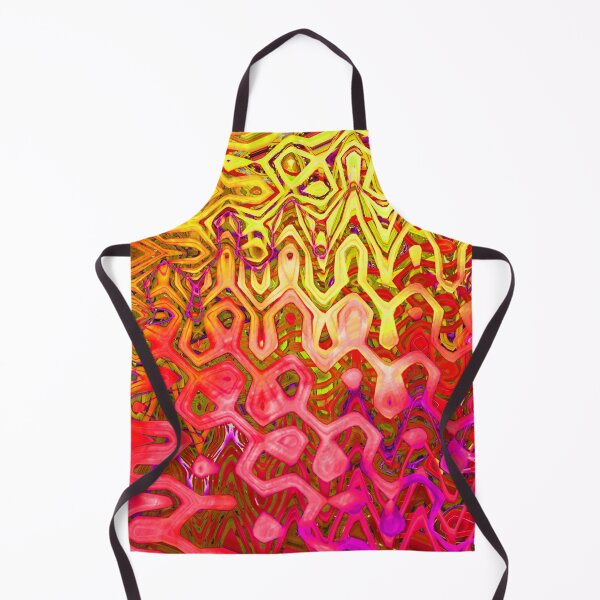 Item preview, Boho Colors Abstract Earthy Mystical Mix Yellow Ochre Burnt Orange Coral Pink Magenta 3 of 4 designed and sold by Beachy.
