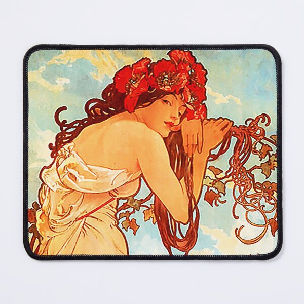 Item preview, Alfons Mucha Summer designed and sold by OldTimeArt.