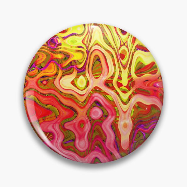 Item preview, Boho Colors Abstract Earthy Mystical Mix Yellow Ochre Burnt Orange Coral Pink Magenta 4 of 4 designed and sold by Beachy.