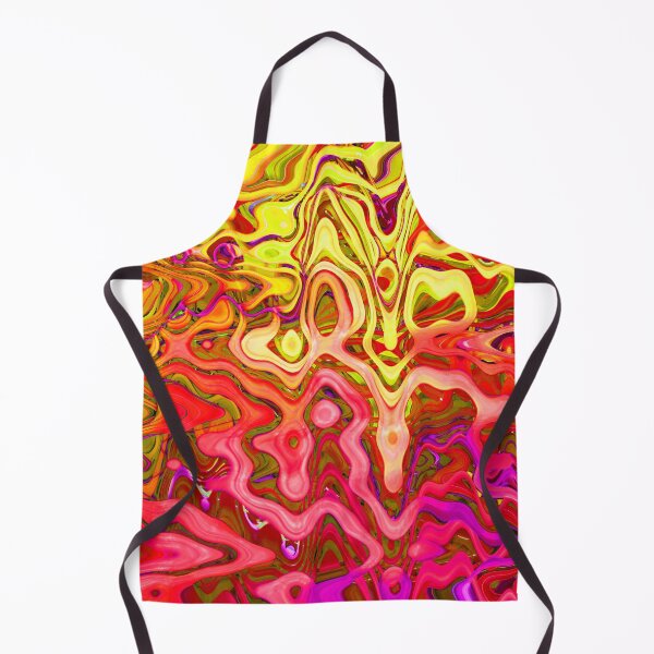 Item preview, Boho Colors Abstract Earthy Mystical Mix Yellow Ochre Burnt Orange Coral Pink Magenta 4 of 4 designed and sold by Beachy.