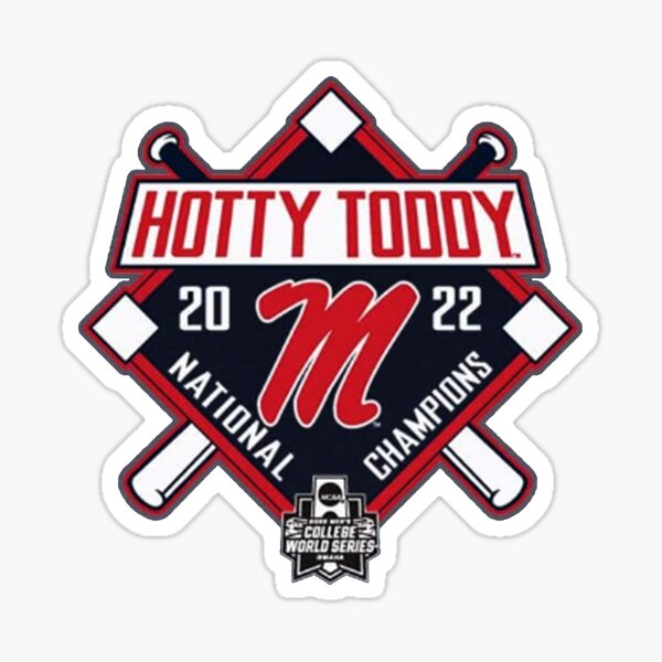 Copy of Ole miss world series retro Sticker