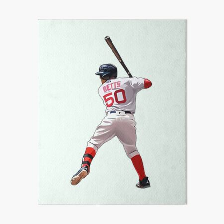 Mookie Betts 2 (2) Art Board Print for Sale by Avilabidwest