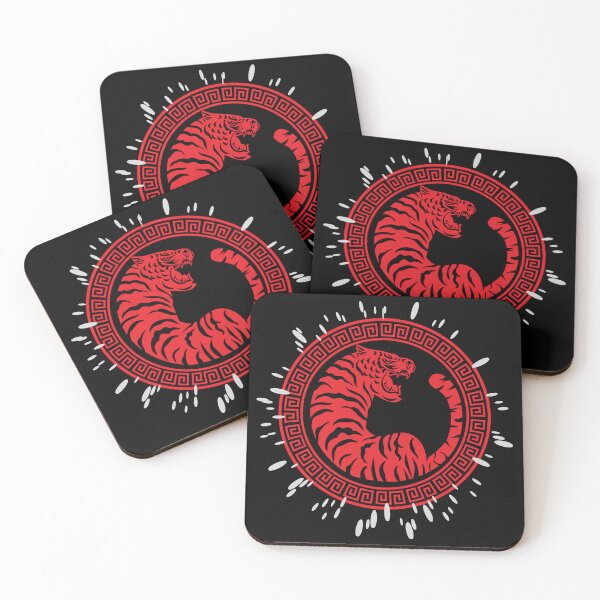 Item preview, Red Chinese Tiger Design designed and sold by CreativNode.