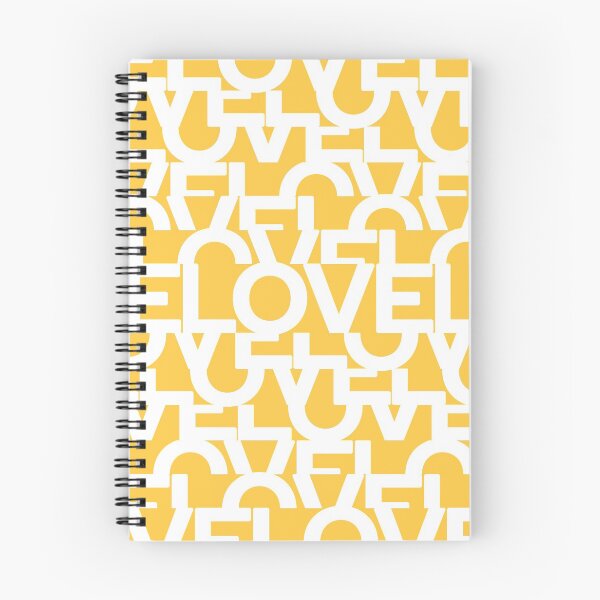 Item preview, Hidden Yellow LOVE message text art designed and sold by RetroForHome.