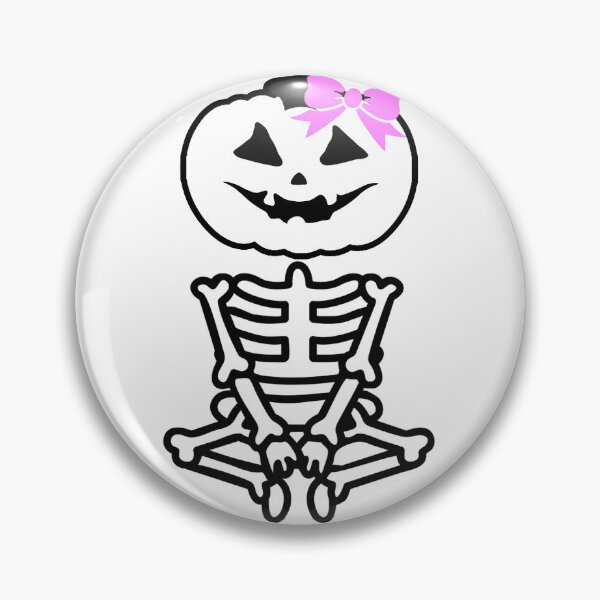 Item preview, Pumpkin Skeleton Hallween designed and sold by Toonify4U.