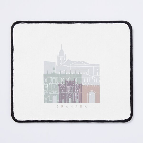 Item preview, GRANADA SKYLINE POSTER PASTEL designed and sold by paulrommer.
