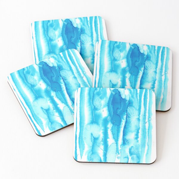 Item preview, Abstract beach watercolor designed and sold by Cat-Art-Sis.