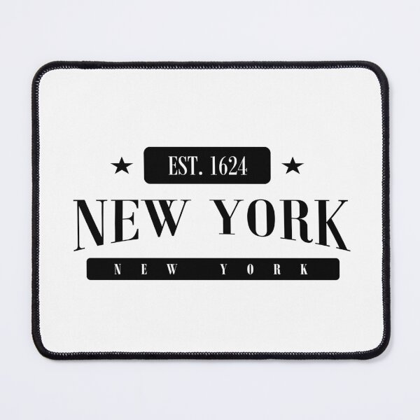 Item preview, New York Est. 1624 (Standard Black) designed and sold by The Street Sign Store.