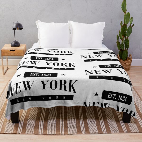 Item preview, New York Est. 1624 (Standard Black) designed and sold by The Street Sign Store.