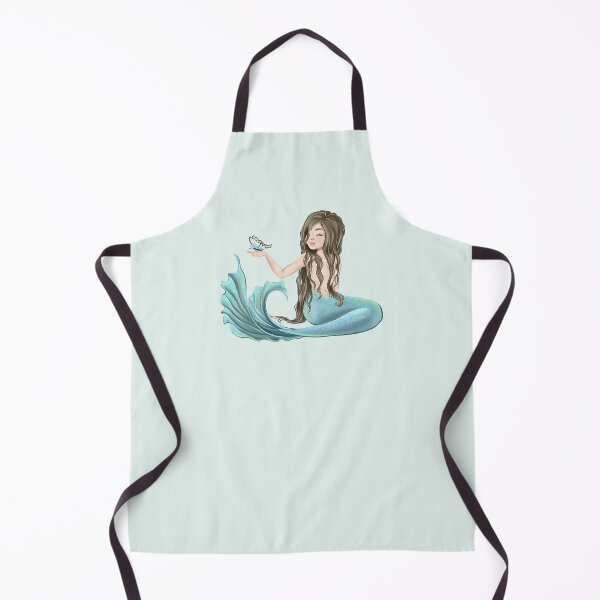 Item preview, Animal Rescue Butterfly Save Oceans Girl Mermaid  Illustration designed and sold by CreativeBu.