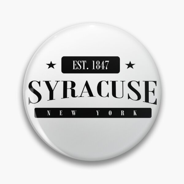 Item preview, Syracuse Est. 1847 (Standard Black) designed and sold by The Street Sign Store.