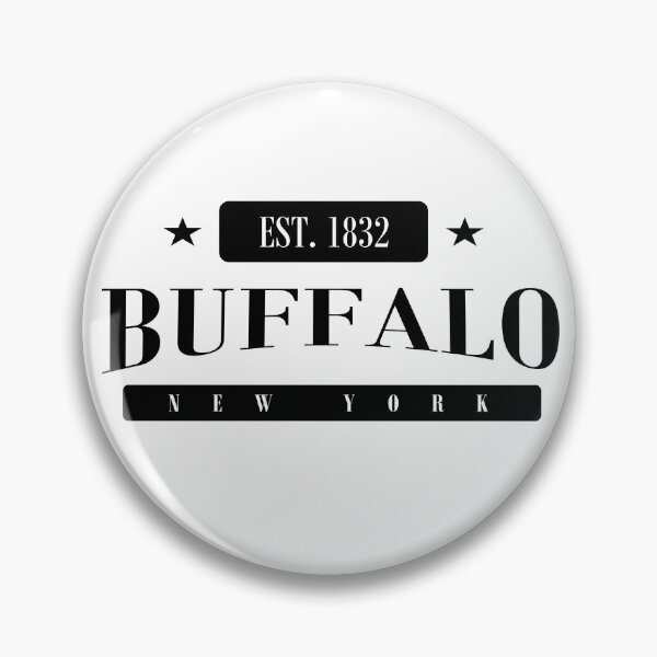 Item preview, Buffalo Est. 1832 (Standard Black) designed and sold by The Street Sign Store.