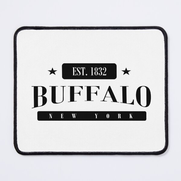 Item preview, Buffalo Est. 1832 (Standard Black) designed and sold by The Street Sign Store.