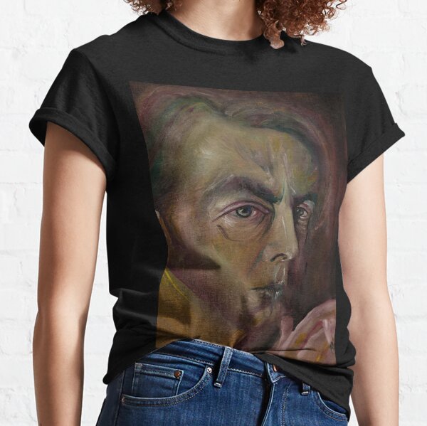 Christopher Hitchens, young Hitch fine art portrait. Classic T-Shirt