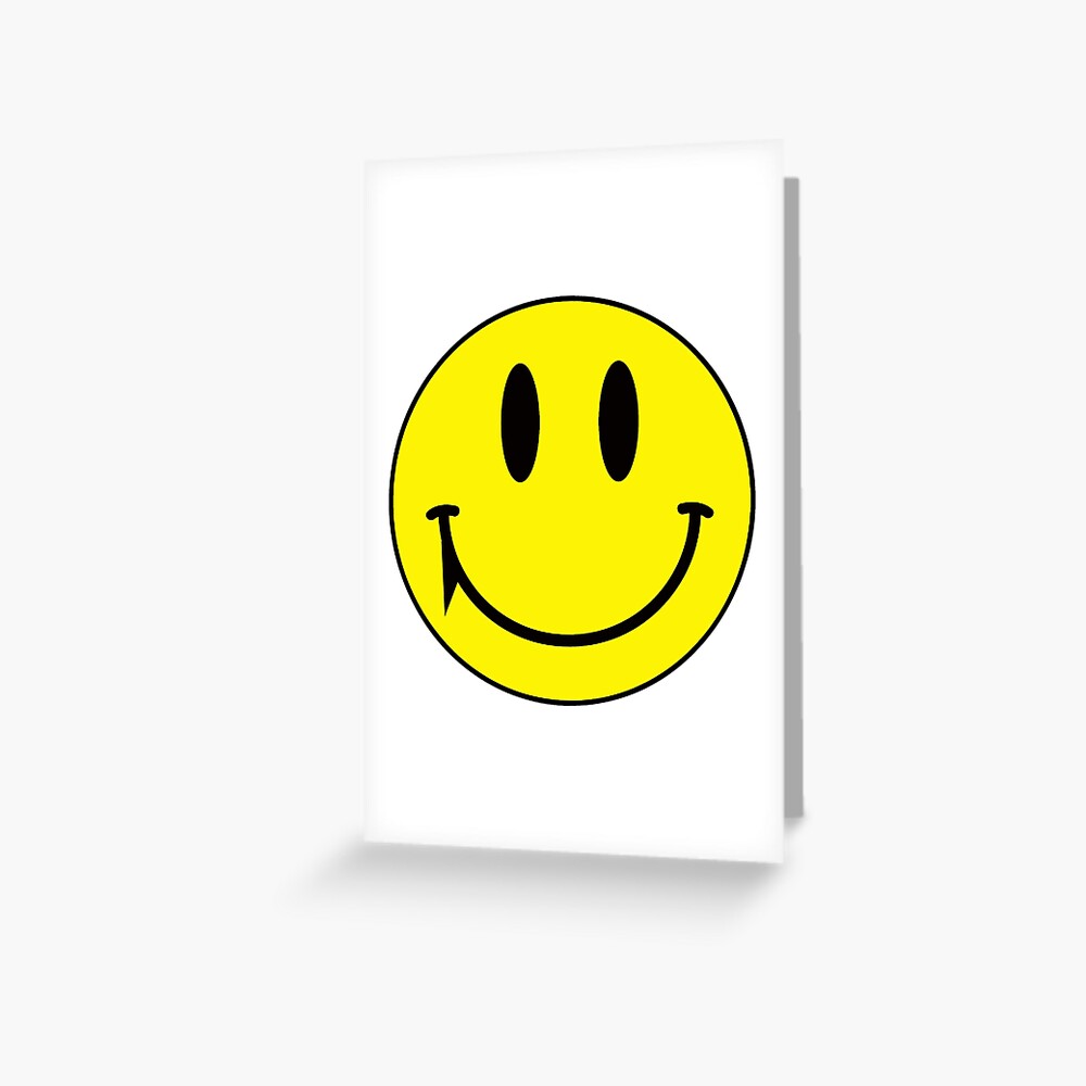 Download Yellow Face Smiling With Fang Vampire Art Print By Hookink Redbubble PSD Mockup Templates