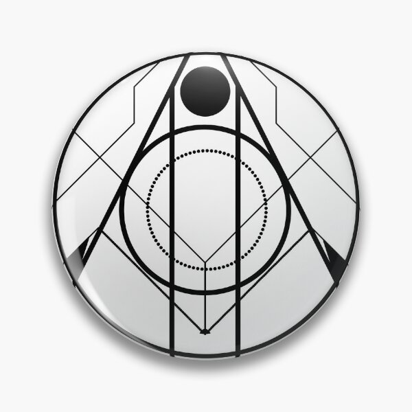 Item preview, Black spaceship abstract geometric designed and sold by Carolina Salazar.