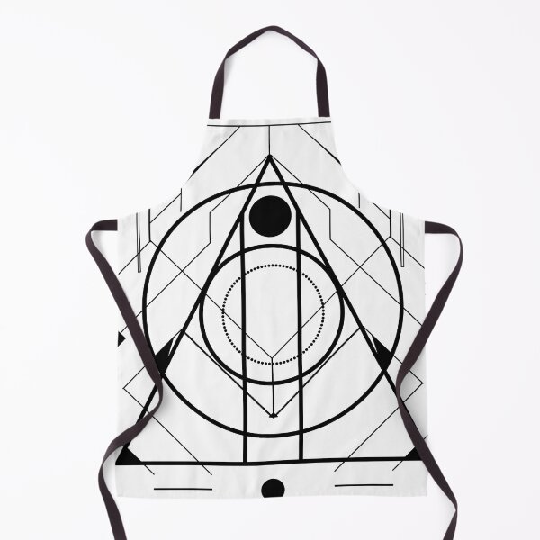 Item preview, Black spaceship abstract geometric designed and sold by Carolina Salazar.